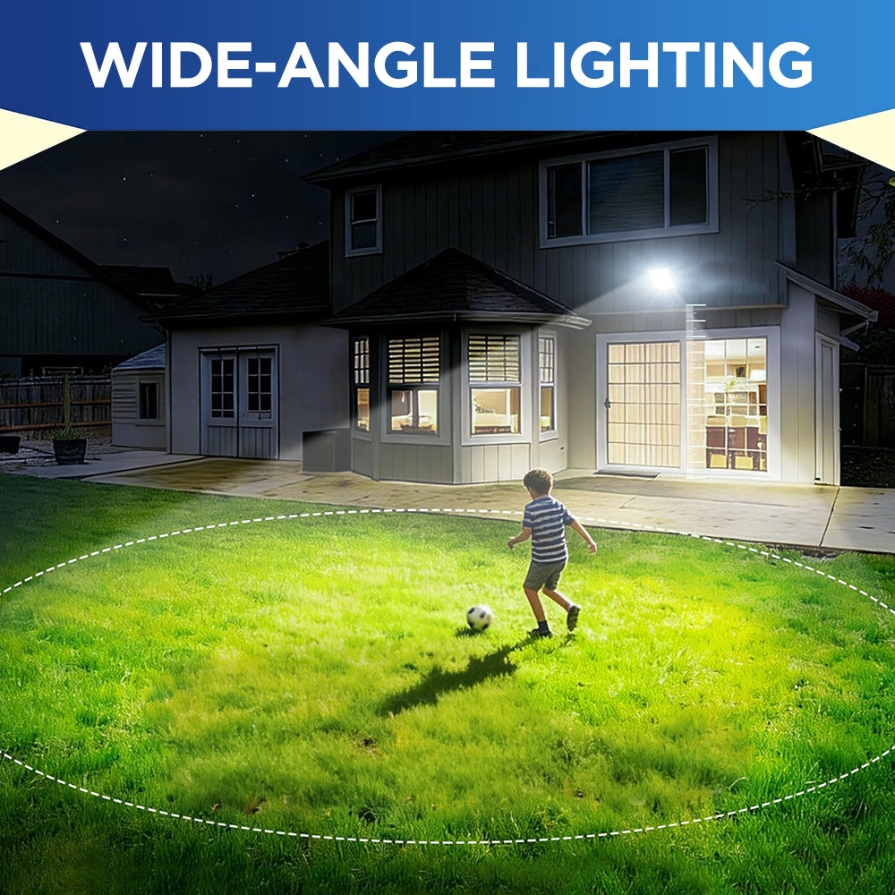 800W Solar Street Lights Outdoor Waterproof, Super Bright 10000LM Commercial Parking Lot Lights Street Lamp, LED Flood Lights Motion Sensor for Outdoor Garden Yard Patio