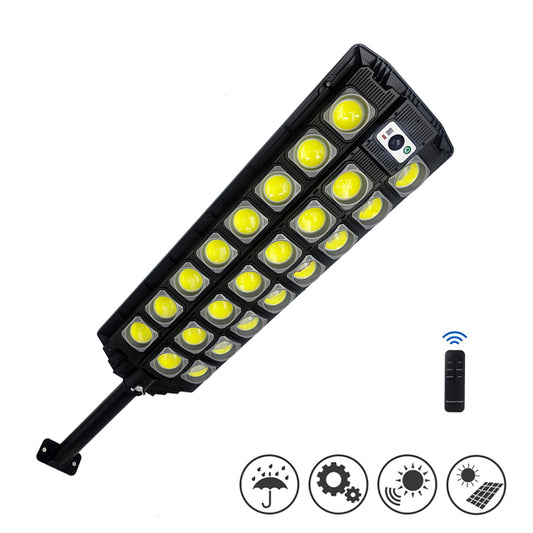 Super Bright Solar Street Lights, 6500K 150000LM Commercial Parking Lot Street Lights Dusk to Dawn, Motion Sensor Security Street Lights Flood Road Lamp for Area Lighting Yard Garden Patio