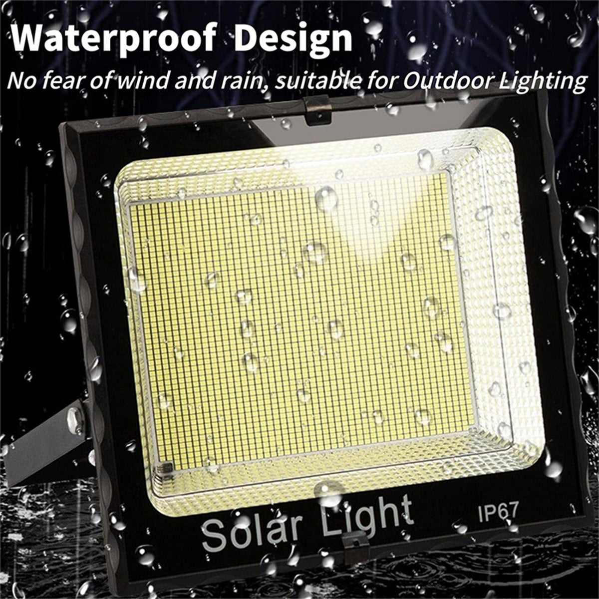 5500LM Solar Lights Outdoor, 688 LED Ultra Bright Solar Dusk to Dawn Light, Waterproof Outdoor Solar Powered Security Flood Light for Wall Porch Shed Barn