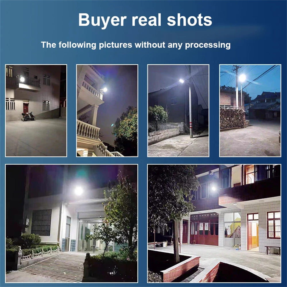 Solar Street Light Outdoor, 75000LM Motion Sensor Solar Parking Lot Street Lights, Dusk to Dawn Solar Securiy Flood Lights for Yard, Garden, Patio, Area Lighting, Wide Illumination
