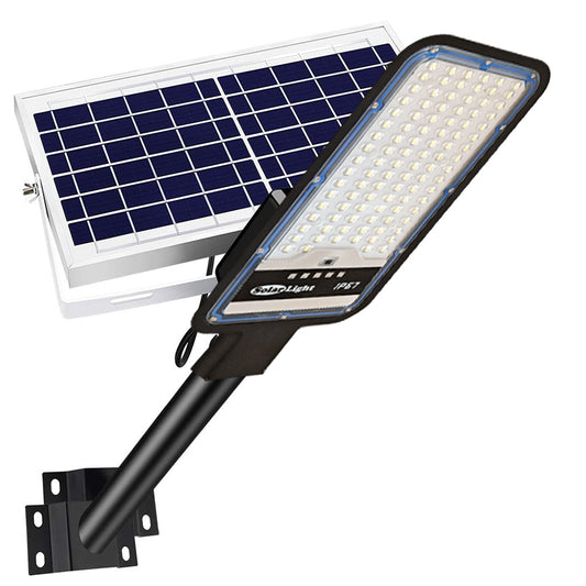 Solar Street Lights, 66000LM Commercial Outdoor Solar Street Lights, Waterproof Dusk to Dawn Solar Lights with Remote Control, Solar Flood Lights for Yard Garden Parking Lot