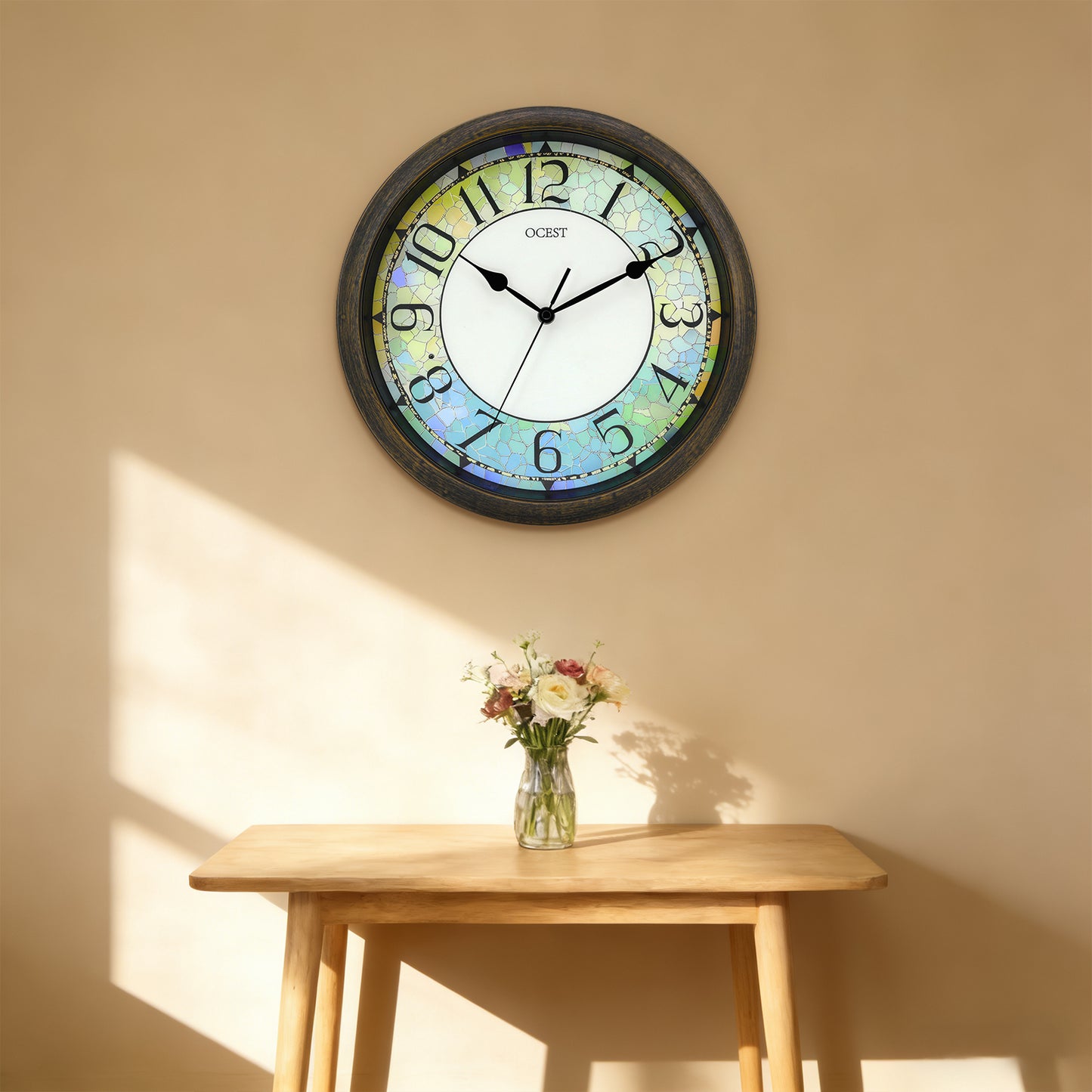 OCEST 13 Inch Illuminated Wall Clock